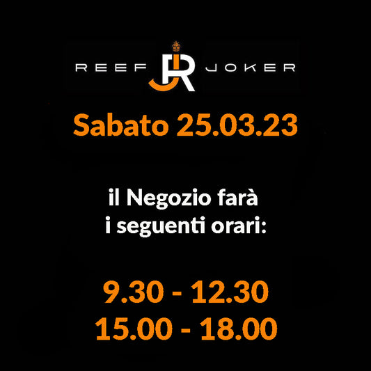 Sabato 25.03.23 Orari