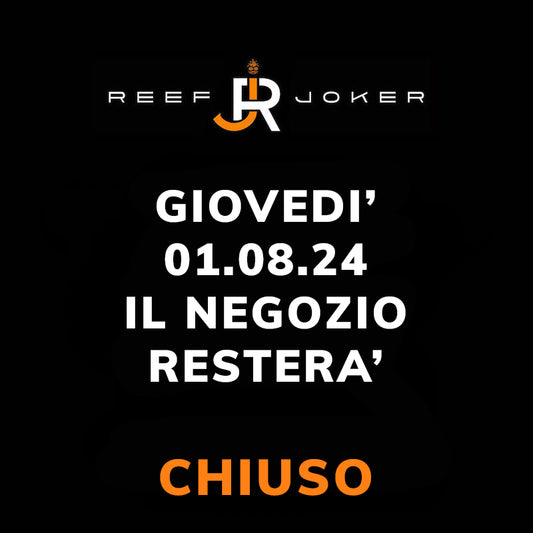 Giovedì 01.08.24 Chiuso