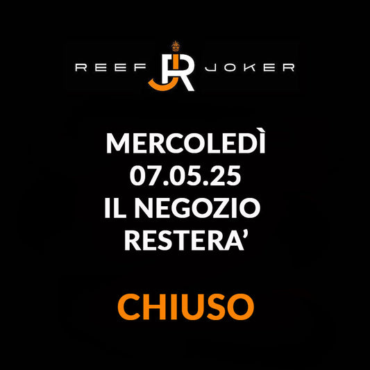 Mercoledì 07.05.25 Chiuso