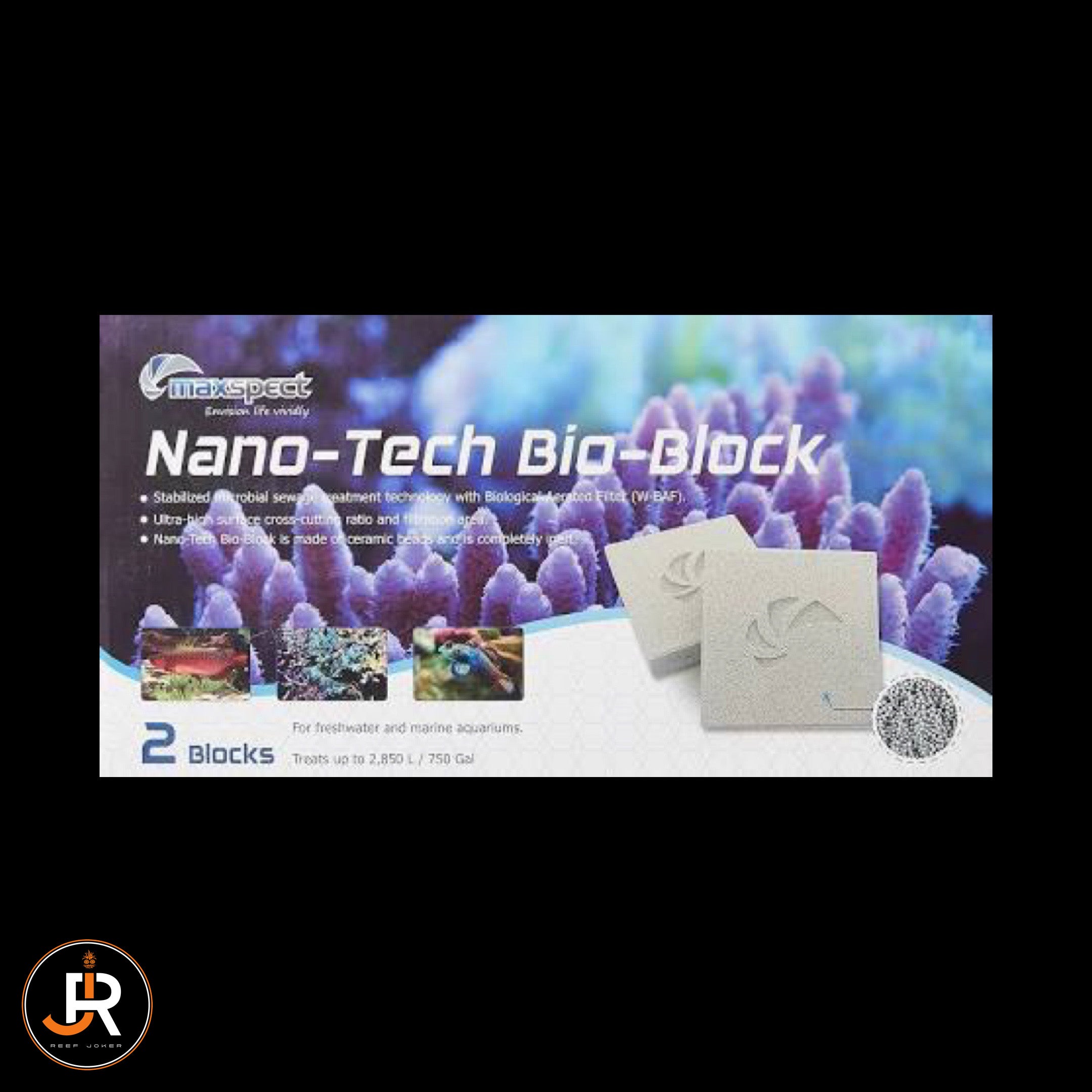 Maxspect Nano-Tech Bio-Block | Materiali filtranti per acquario marino ...